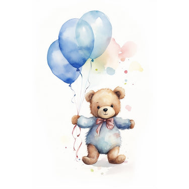 Teddy Bear Painting
